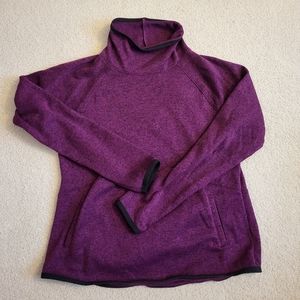 Tek Gear On The Go Gear Burgundy/Black Pullover Size L